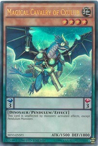 Magical Cavalry of Cxulub Card Front