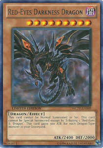 Red-Eyes Darkness Dragon Card Front