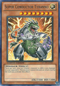 Super Conductor Tyranno Card Front