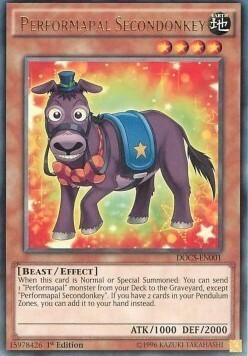 Performapal Secondonkey Card Front