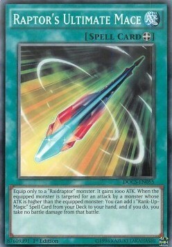 Raptor's Ultimate Mace Card Front