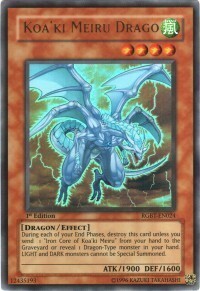 Koa'ki Meiru Drago Card Front