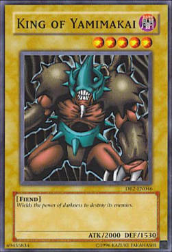 King of Yamimakai Card Front