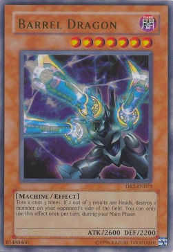 Barrel Dragon Card Front