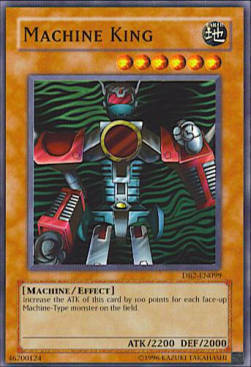 Machine King Card Front