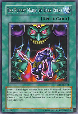 The Puppet Magic of Dark Ruler Card Front