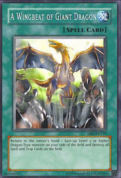 A Wingbeat of Giant Dragon Card Front