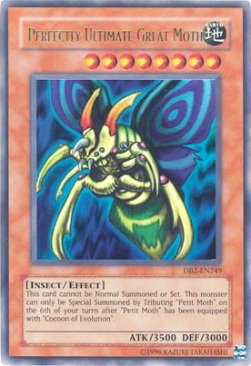 Perfectly Ultimate Great Moth Card Front