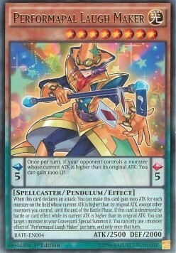 Performapal Laugh Maker Card Front