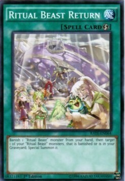 Ritual Beast Return Card Front