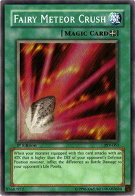 Fairy Meteor Crush Card Front