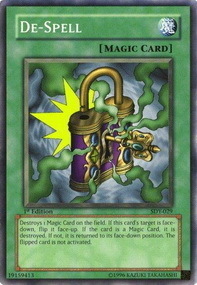 De-Spell Card Front