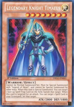 Legendary Knight Timaeus Card Front