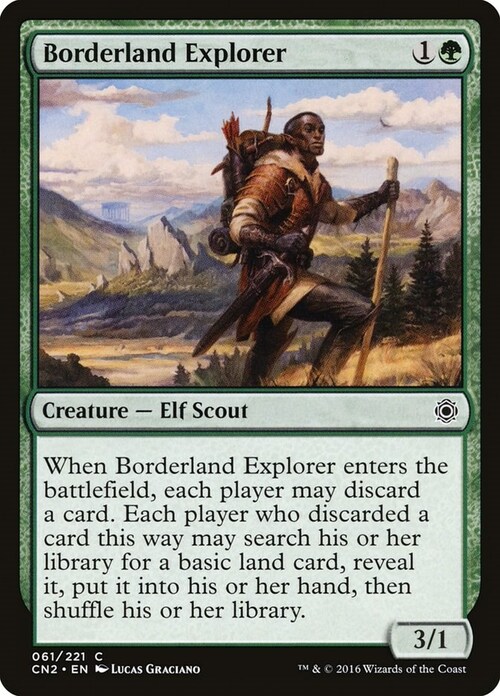 Borderland Explorer Card Front