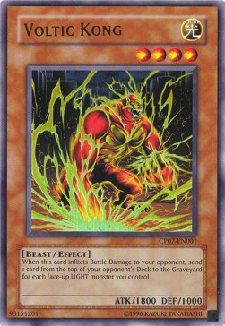 Voltic Kong Card Front