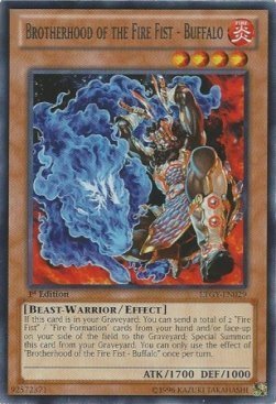 Brotherhood of the Fire Fist - Buffalo Card Front