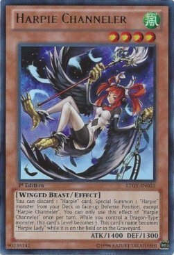 Harpie Channeler Card Front