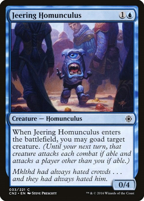 Jeering Homunculus Card Front