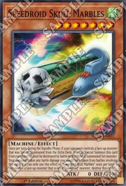 Speedroid Skull Marbles Card Front