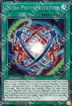 Ultra Polymerization Card Front