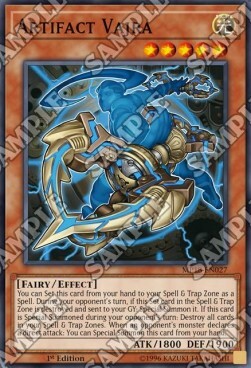 Artifact Vajra Card Front