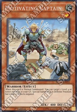 Motivating Captain Card Front