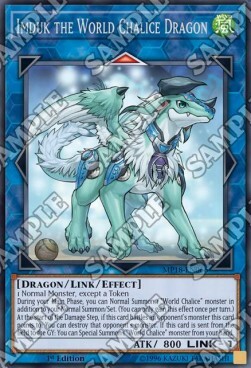 Imduk the World Chalice Dragon Card Front