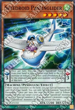 Speedroid Passinglider Card Front