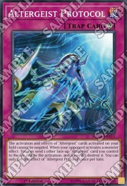 Altergeist Protocol Card Front