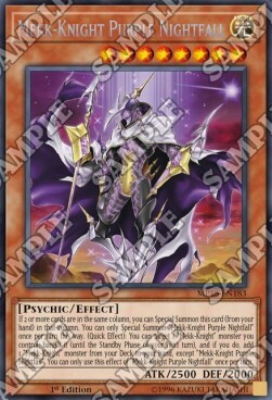 Mekk-Knight Purple Nightfall Card Front