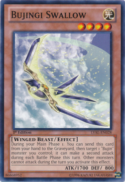 Bujingi Swallow Card Front