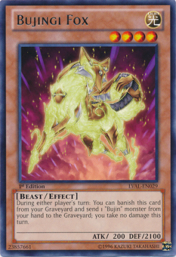 Bujingi Fox Card Front