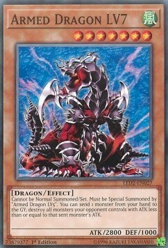 Armed Dragon LV7 Card Front