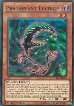 Predaplant Flytrap Card Front