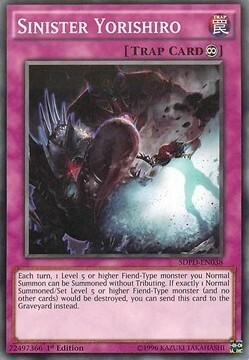 Sinister Yorishiro Card Front