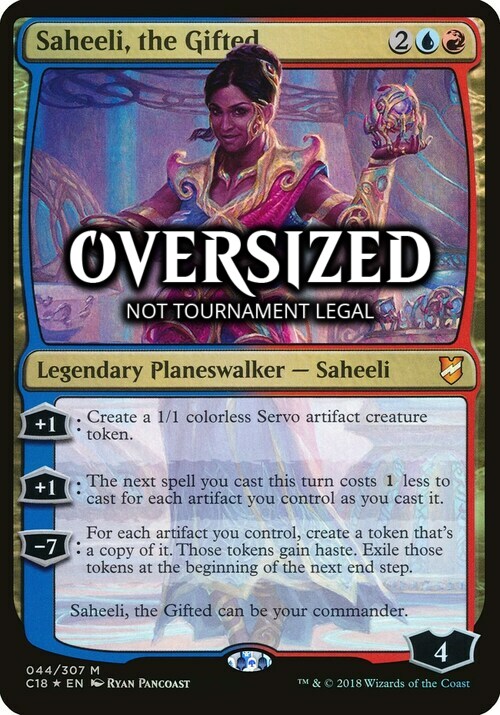 Saheeli, la Talentuosa Card Front