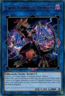 Twin Triangle Dragon Card Front