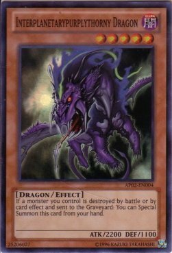 Interplanetarypurplythorny Dragon Card Front