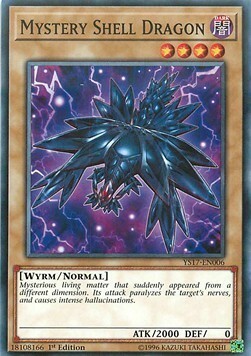 Mystery Shell Dragon Card Front