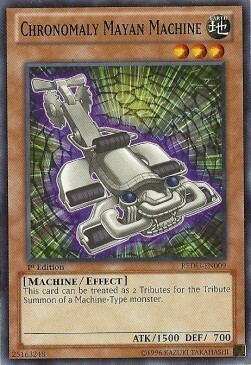 Chronomaly Mayan Machine Card Front