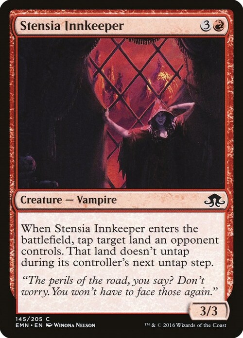 Stensia Innkeeper Card Front