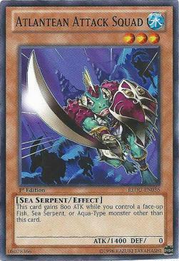 Atlantean Attack Squad Card Front