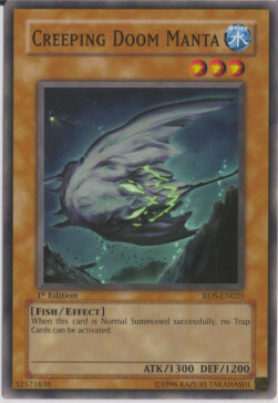 Creeping Doom Manta Card Front