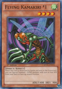 Flying Kamakiri #1 Card Front