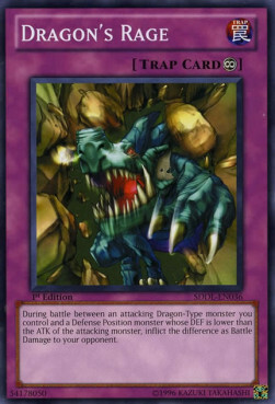 Dragon's Rage Card Front