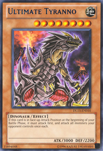 Ultimate Tyranno Card Front