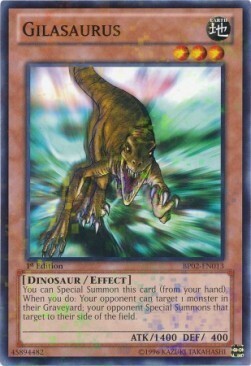 Gilasaurus Card Front