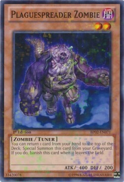 Plaguespreader Zombie Card Front