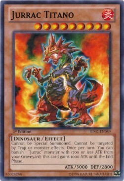 Jurrac Titano Card Front