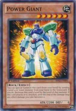 Power Giant Card Front